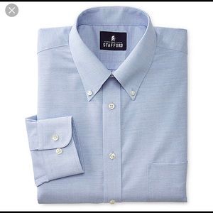 Men’s Stafford wrinkle free dress shirt 16.5 34-35